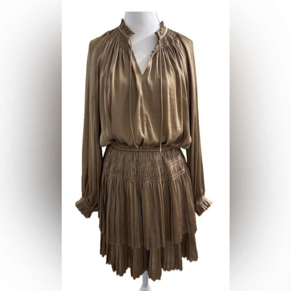 RESET BY JANE FRANKIE DRESS | SIZE: M COLOR: CHOCOLATE